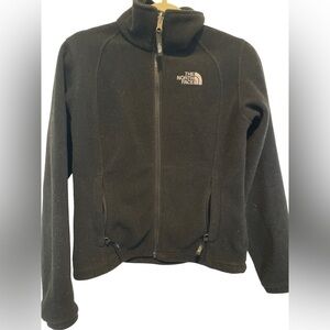 The North Face Fleece Zip Up Jacket Black XS